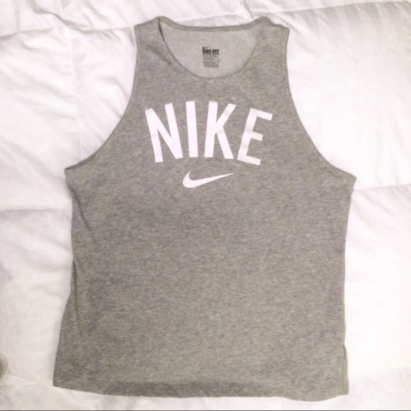 *SOLD* Nike Logo Dri-Fit Tomboy Tank - Picture 2 of 3